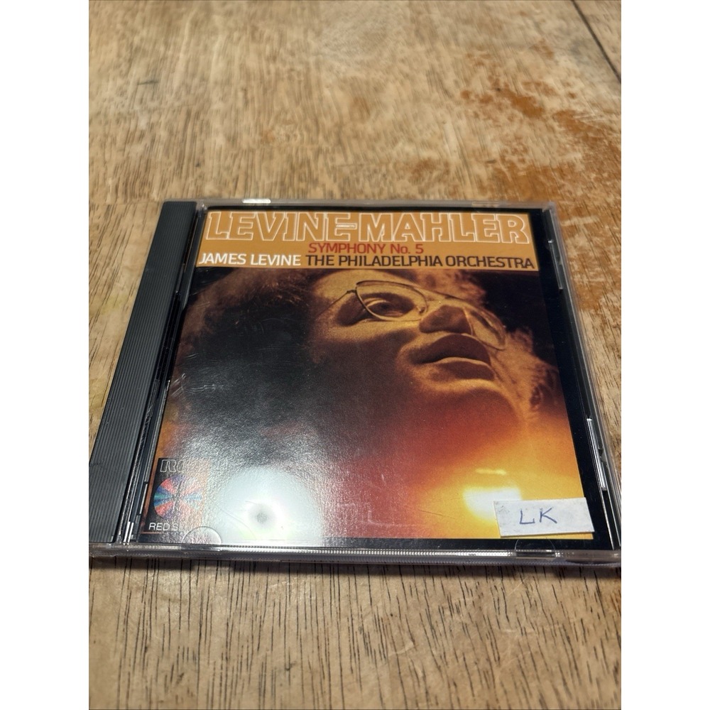 Mahler Symphony No 5 CD James Levine Philadelphia Orchestra RCA Red Seal Used